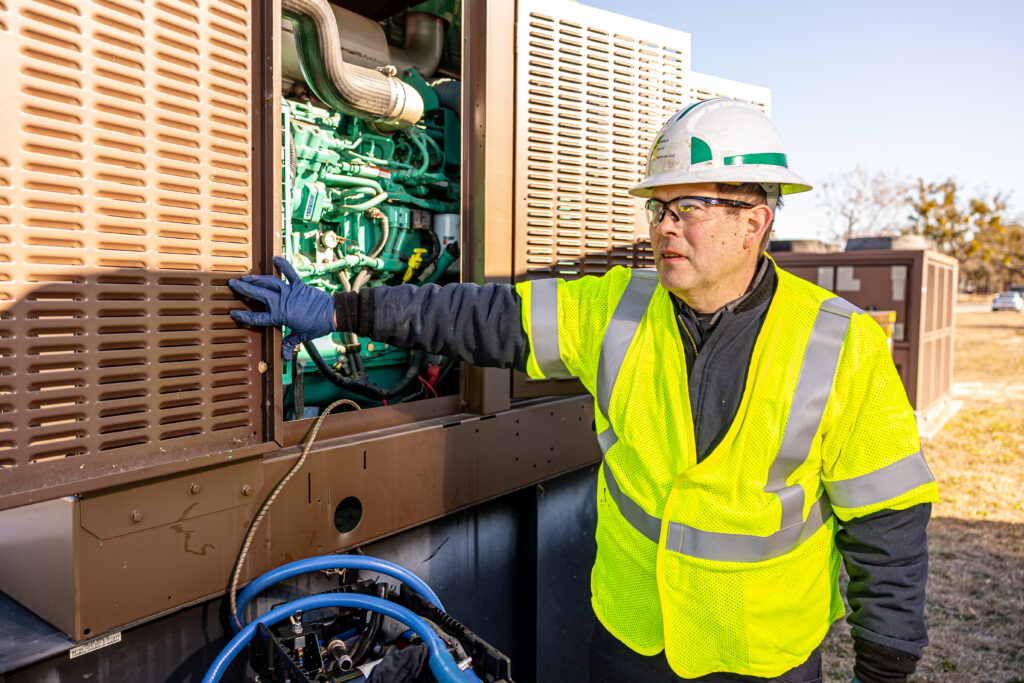 Sandhills Utility Generator Maintenance 12